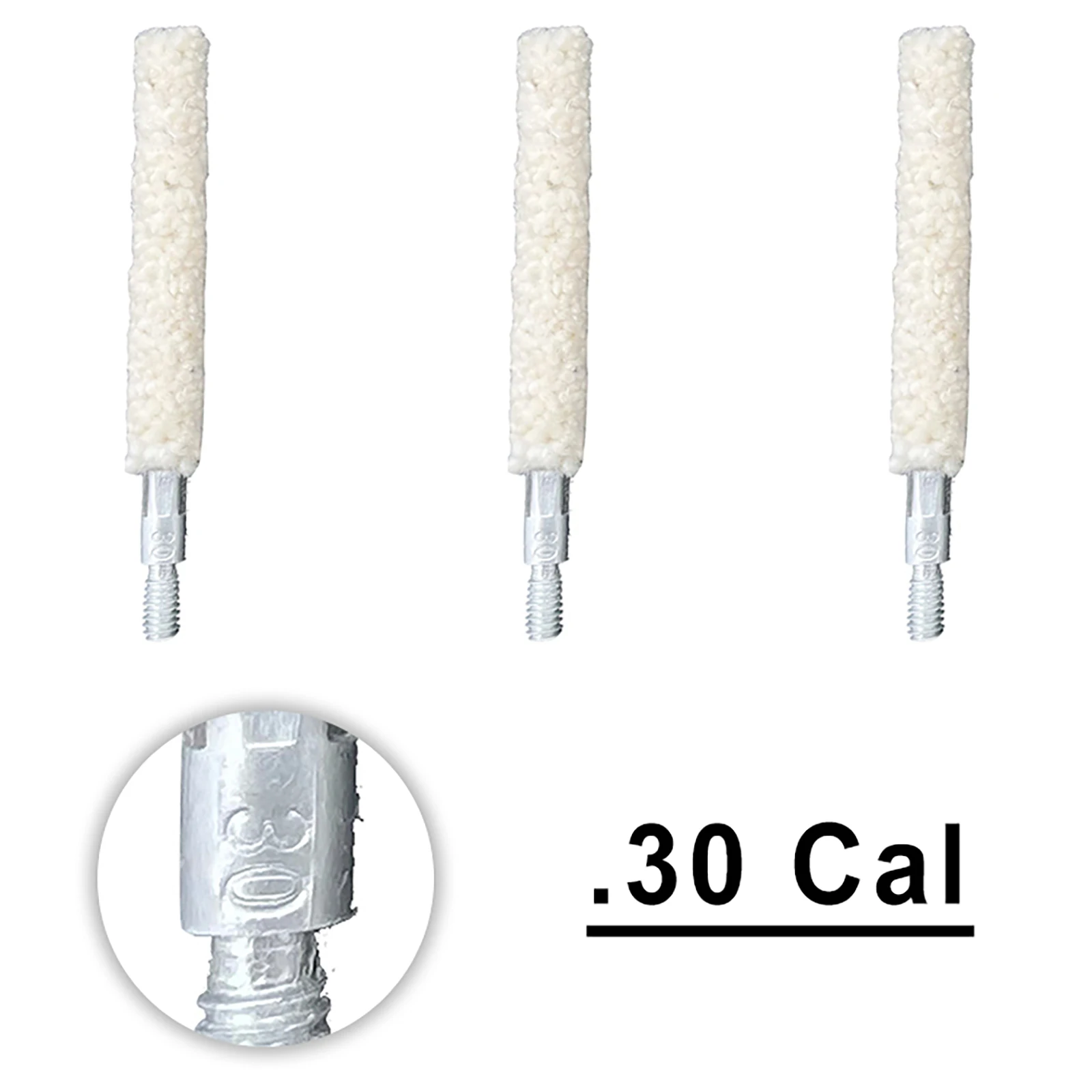 Gun Cleaning Brush Bore Cotton Mop 3 Pack for Pistol Handgun Rifle Applying Gun Oil Solvent Bore Cleaning Maintenance rifle cleaning kit,gunsmith tools