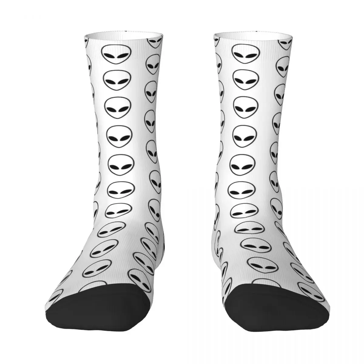 Alien Head Adult Socks,Unisex socks,men Socks women Socks man woman socks halloween horror pumpkin bat vampire harajuku cartoon socks alien skeleton people horror scary fun socks