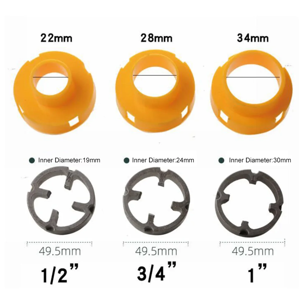 PVC/NPT 파이프 나사산 가공 키트 (1/2인치, 3/4인치, 1인치 다이스 포함) 배관용 PVC 나사산 공구, 수도관 플레이트 톱니 세트 (나사산 가공용)