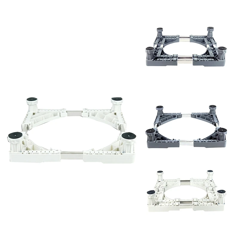 

1 Piece Universal Base Multi-Functional Adjustable Base Bathroom Accessories For Dryer Refrigerator B