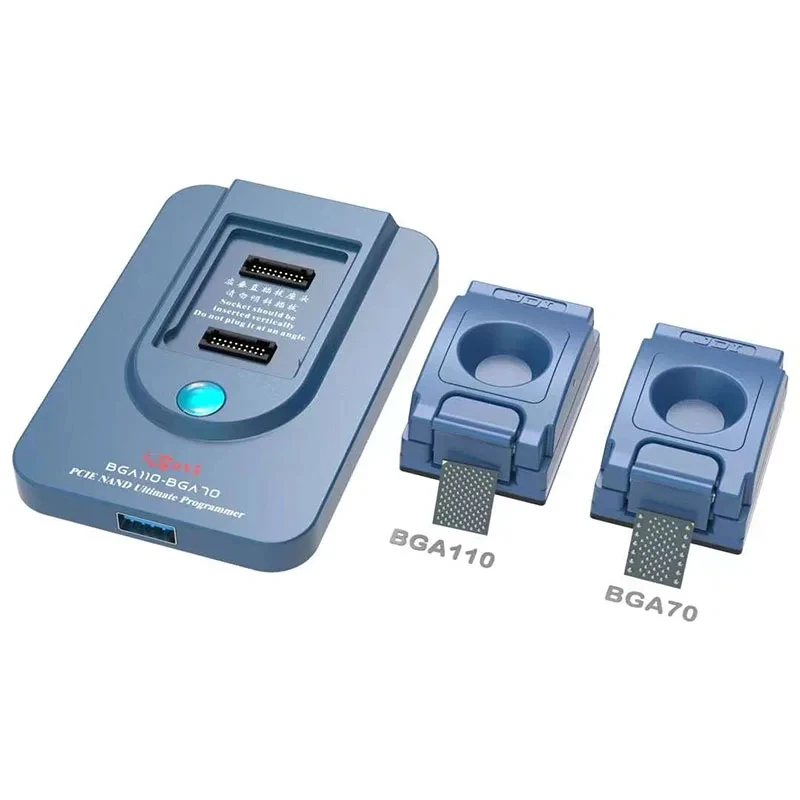 

IBOX3 BGA70-BGA110 Programmer For 6S-13PROMAX NAND Hard Disk Format Data Modification & Write SN Query Purple Screen BOX Tool