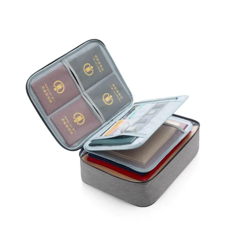 Storage Bag Document Tickets File Organizer Women Travel
