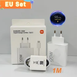 Xiaomi 120W Turbo Fast Charge Charger with Type C Cable (EU/US Plug) - EU with 1M Cable
