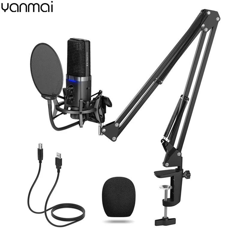 Professional Podcast Studio Kit Studio Microphone Podcast Streaming