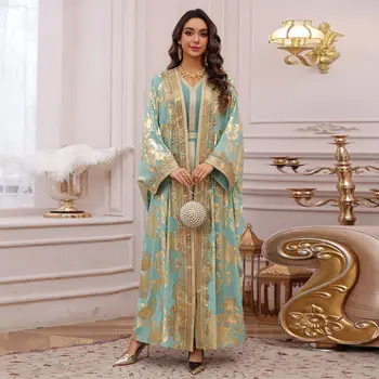 Eid Women Dress Muslim Abaya Embroidery Party Jalabiya Ramadan Long Dresses Abayas Vestidos Largos Kaftan Arab Long Robe 2026