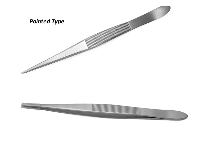 Pinzette aus Edelstahl zum Greifen kleiner Gegenstände für Make-up, Augenbrauen, Erste-Hilfe-Sets, Zubehör, Handwerk, Telefonreparatur – Detail 8