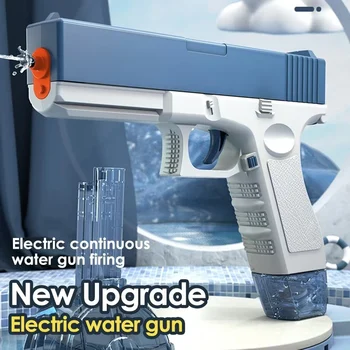 2024 New Hot Selling Children's Summer Outdoor Continuous Electric Water Gun Large Capacity Toys For Outdoor Games 4