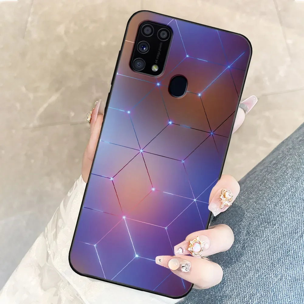 Stylish TPU Soft Silicone Phone Case - Cute Back Cover for Samsung Galaxy M Series