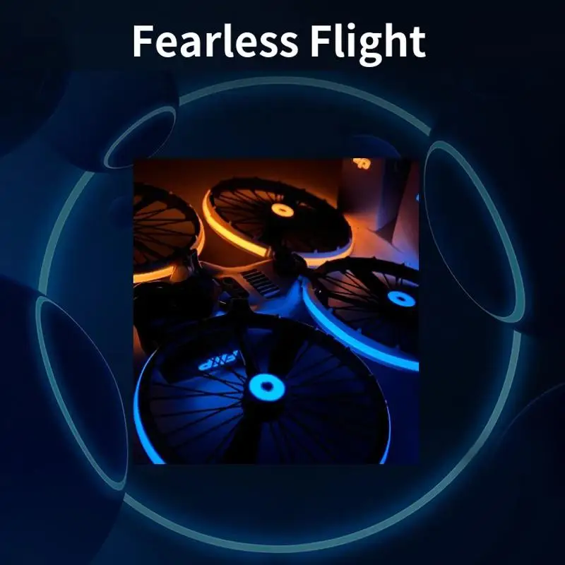 Cool Luminous Sticker for DJI Flip Drone Night Flight Light Up Fuselage Stickers Accessories