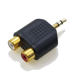Premium 3.5mm Stereo Audio Cable with RCA Y Adapter (No.4)