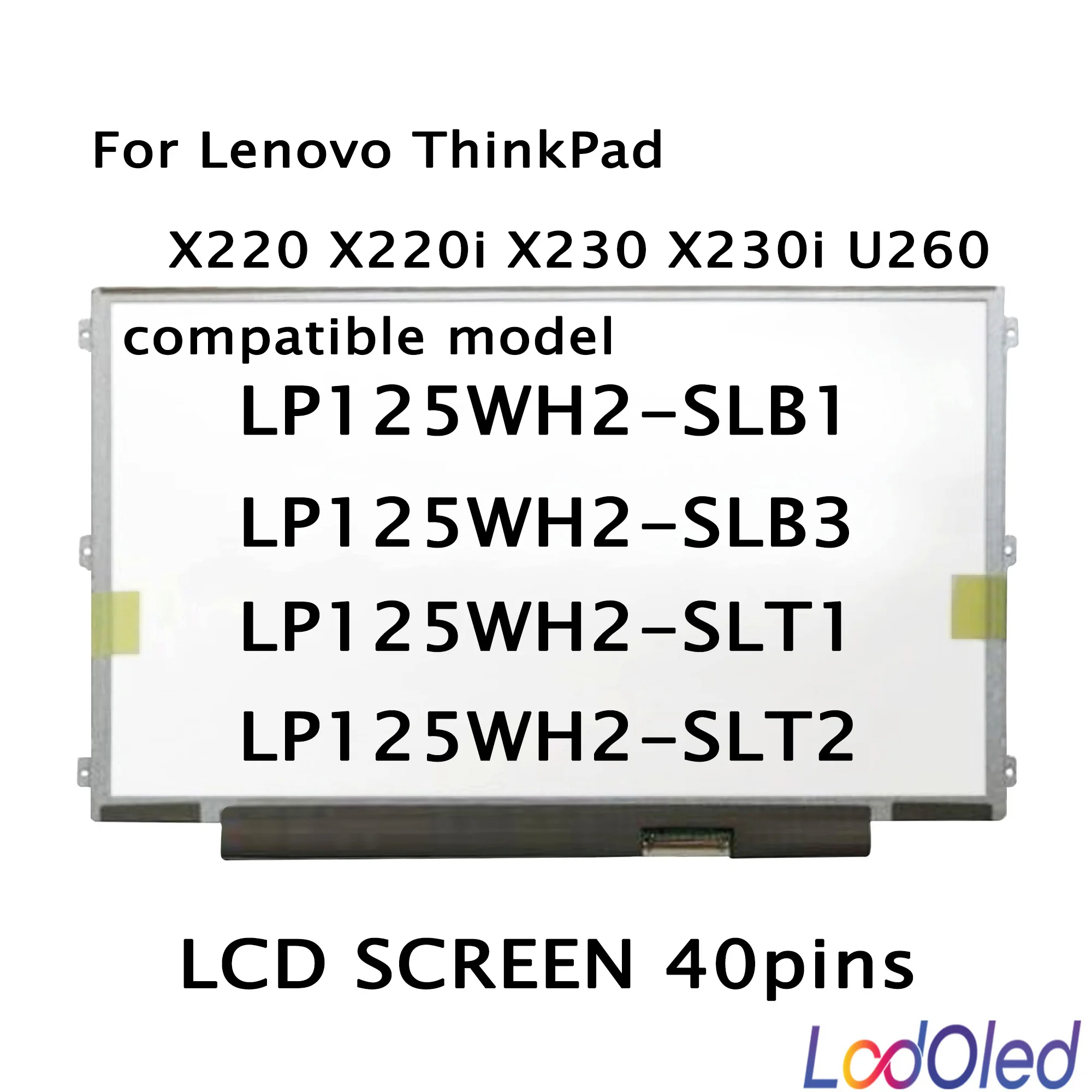 

Новая Матрица с ЖК-дисплеем 12,5 дюйма IPS для ноутбука Lenovo ThinkPad X220 X220i X230 X230i U260