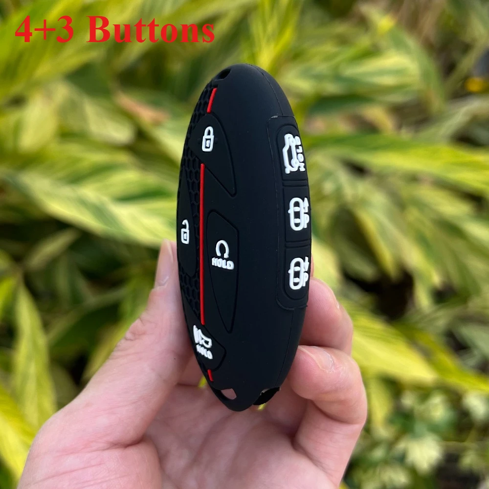 Silikon Auto Schlüssel Fall Halter Shell Weiche Fernbedienung Abdeckung Schutz für Für Hyundai Kona Ioniq Santa Fe MX5 Tucson 2025, StubHub 2024 – Detail 7
