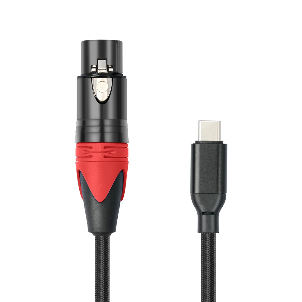 USB C XLR ũ  ̺, 1, 2, 3M, USB C  XLR ũ ũ  ̺, Ｚ ȭ C Ÿ ġ