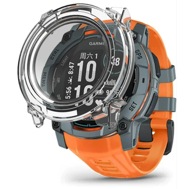 Tempered Glass Screen Protector & Bumper Cover for Smartwatch - Durable Case Accessories