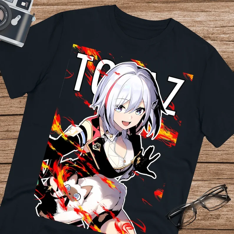 

Topaz honkai star rail Shirt Fan-made Topaz & Numby Star rail T-shirt Unisex Ultra Cotton Tee