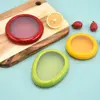 Durable Creative Fruit Fresh Box Mini Avocado Lemon Preservation Box Silicone Film Sealed Convenient Refrigerator Storage 4
