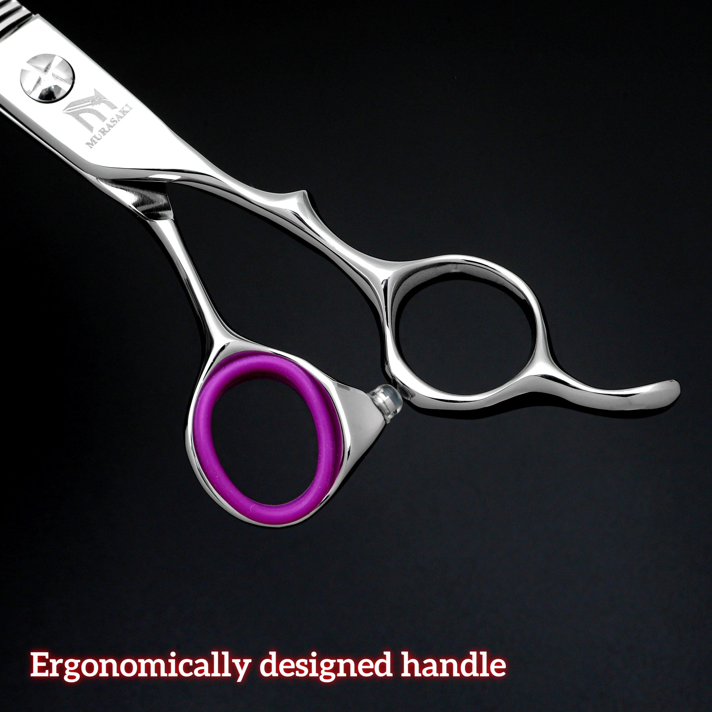 6인치 전문가용 숱가위, 일본 440C 강철 헤어 커팅 가위, 고품질 인체공학 이발소 액세서리