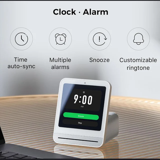 Qingping Indoor Air Quality Monitor 2 Detects PM2.5 CO2 PM10 Temperature and Humidity for Smart Home Works with Mihome APP 1