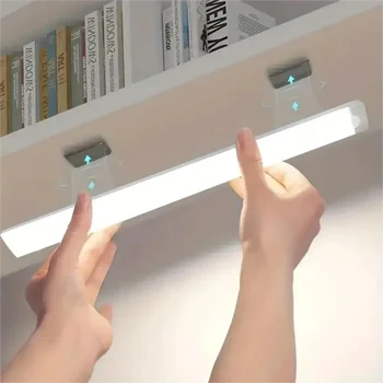 Wireless LED Night Light Motion Sensor Light Closet Night Lamp For Kitchen Bedroom Detector Light Cabinet Staircase Backlight 1