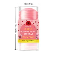 Crème hydratante pour les parties intimes - Hypoallergénique, pour tous types de peau, hydrate et raffermit, douce pour les peaux sensibles, parfum frais 2