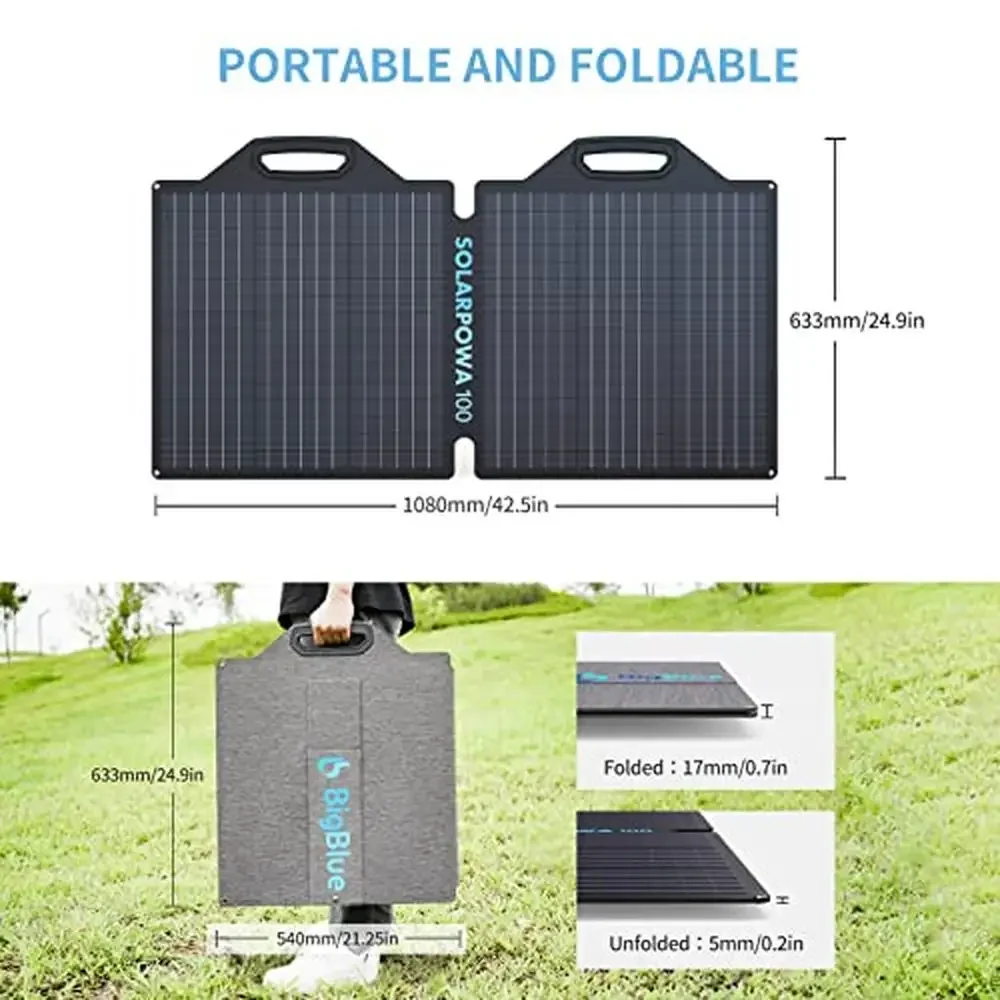 1075.2Wh Solar Generator with 100W Solar Panel LifePo4 Battery Portable Power Station 4x1000W(2000W Surge AC Fast Charge 6