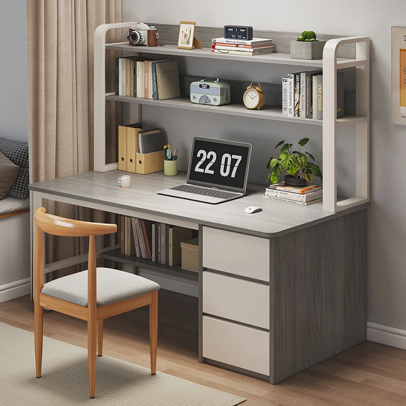 Modern Reception Desk Organizer Vanity Study Home Standing Office Desk Cassetti Per Computer Scrivania Ad Angolo Mobili Per Ufficio