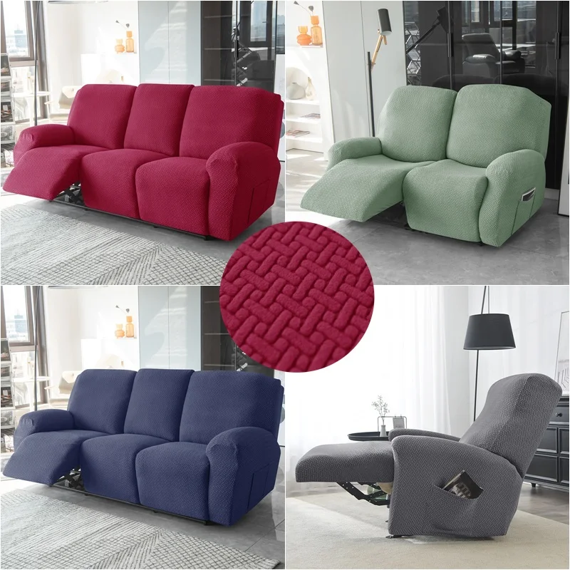 Couch Covers Recliner Sofas 3 Seater Jacquard Couch Armchair