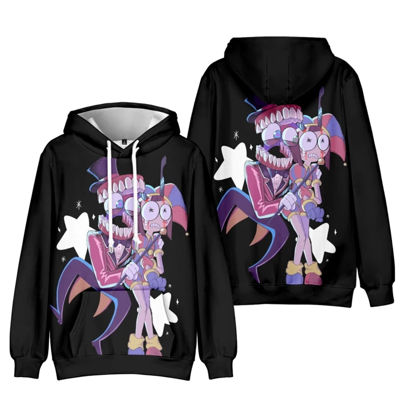 

The Amazing Digital Circus Graphic Hoodies 3D Printed Pattern Animel Men Women Clothing Casual Hoodies Pullover Sweatshirt Tops