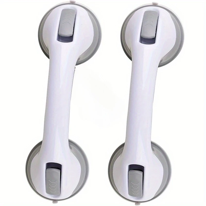 Shower Handle Bathtub and Shower Grab Bar Suction Handle Bathroom Bathtub Useful for Disabled and Elderly Safe Bathroom Handrail Shower Handle Grab Bars