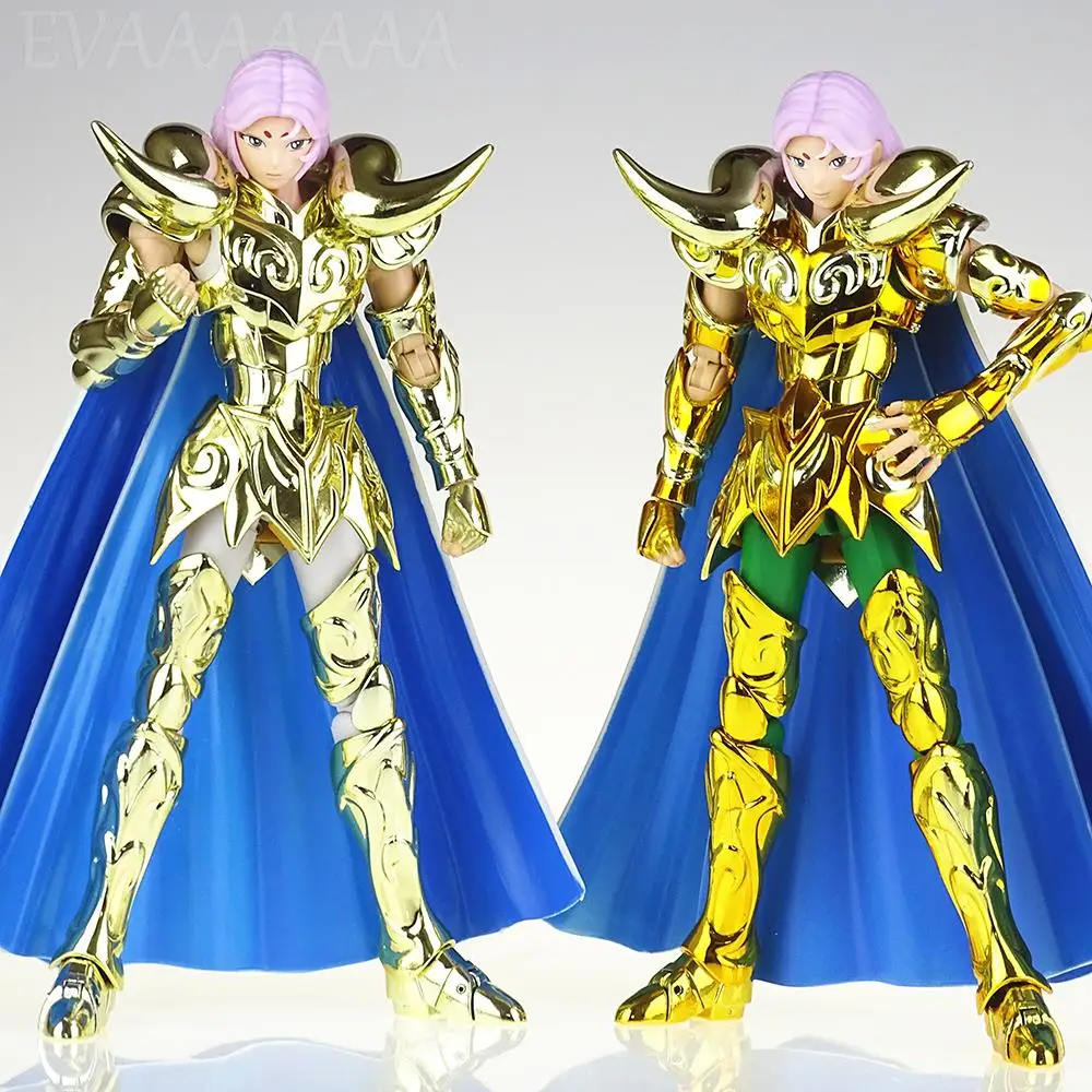 

In Stock CS Model Saint Seiya Myth Cloth EX Aries Mu Include Metal Corner / Shion head Knights of the Zodiac Action Figure Toys