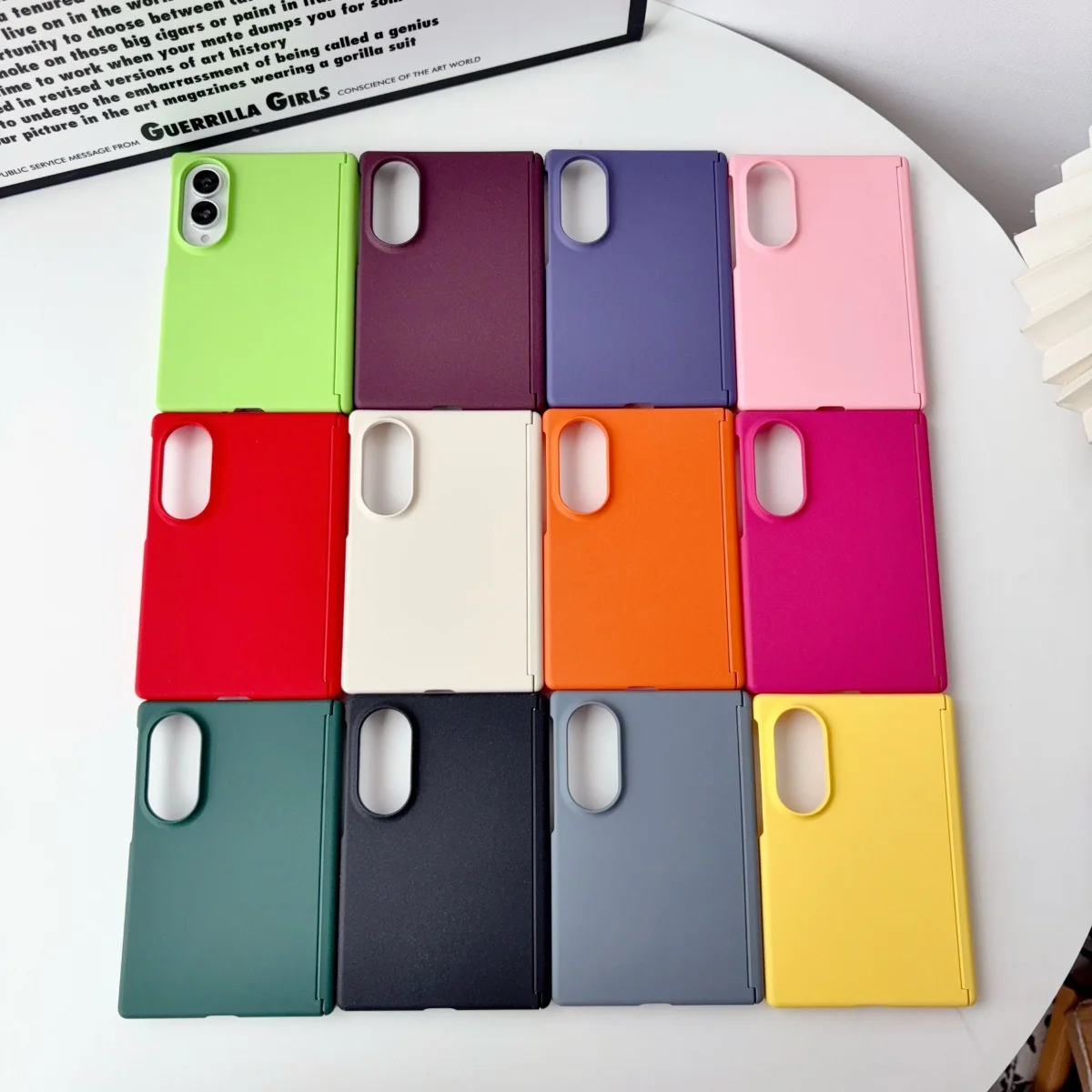 Luxury Matte Candy Solid Color Frosted Hard PC Shockproof Phone Case