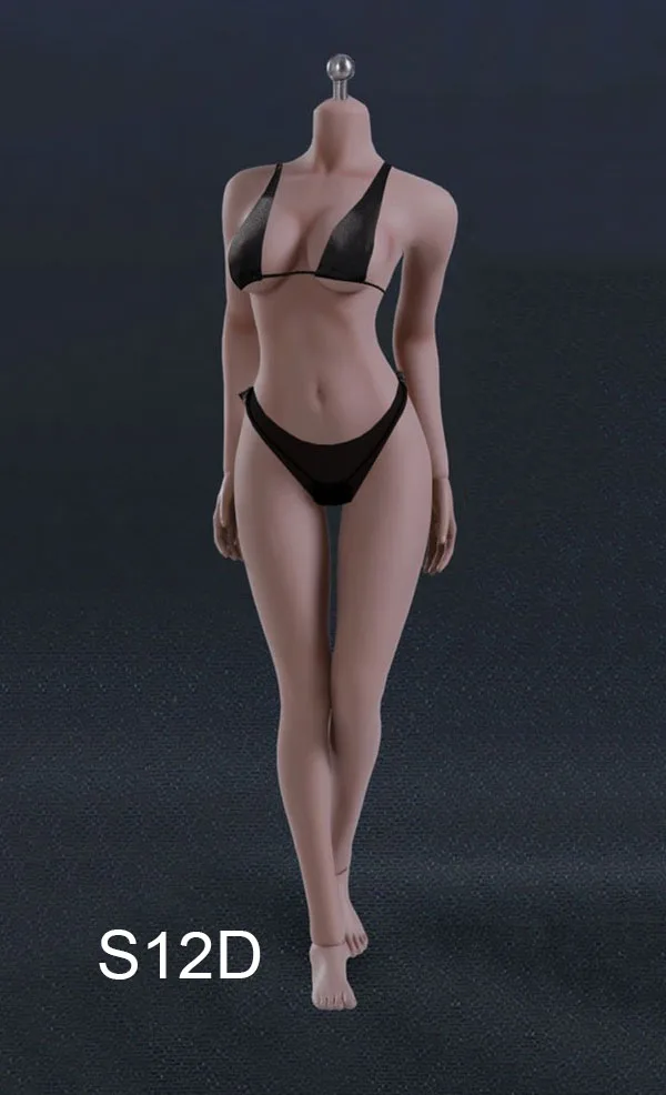 TBLeague Phicen S02A S06B S09C S12D 1/6 Middle Large Bust Suntan