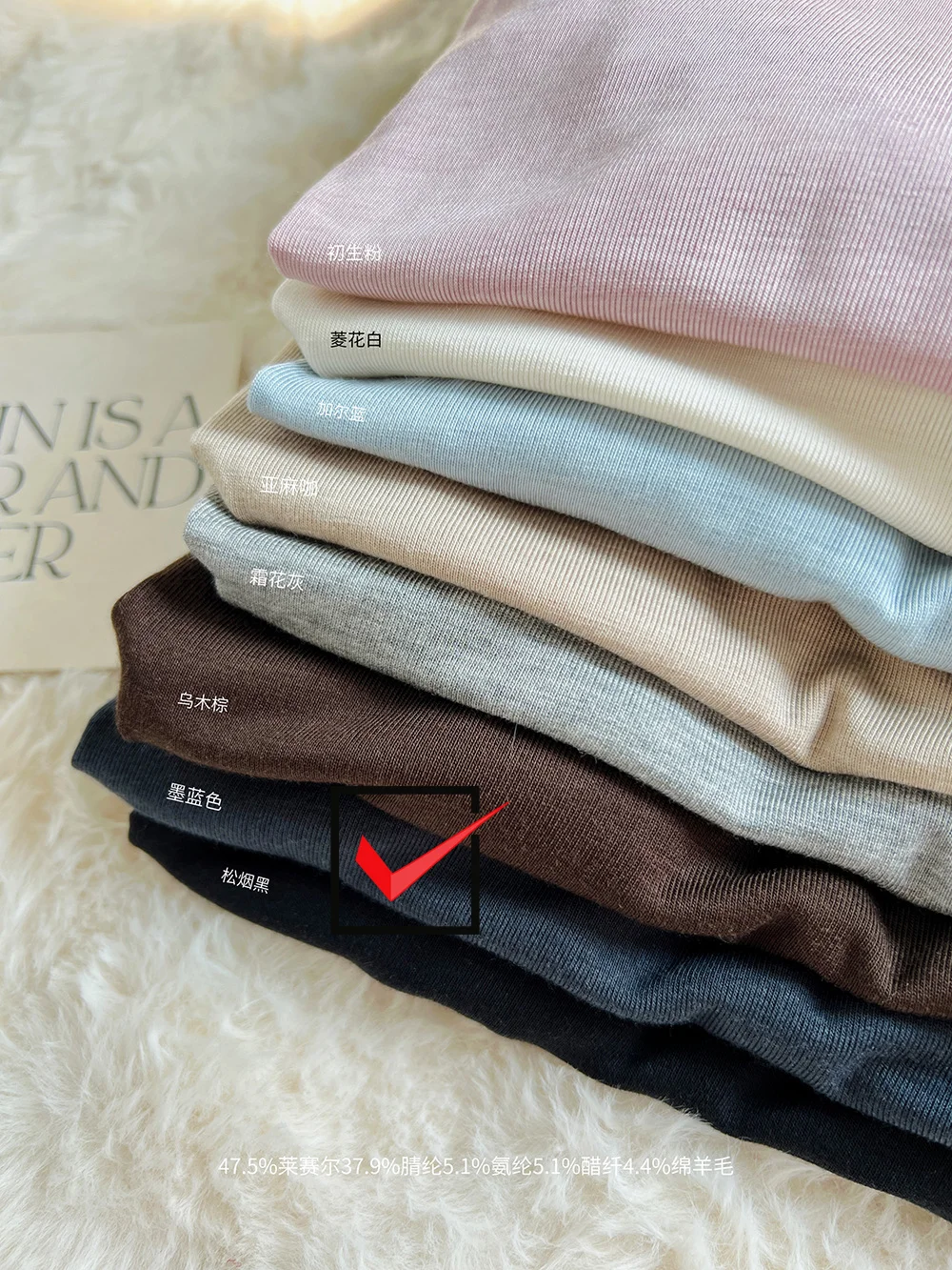 ตัวเลือกสินค้า เสื้อสเวตเตอร์ผ้าไหมผสมขนสัตว์ แขนยาว สำหรับผู้หญิง