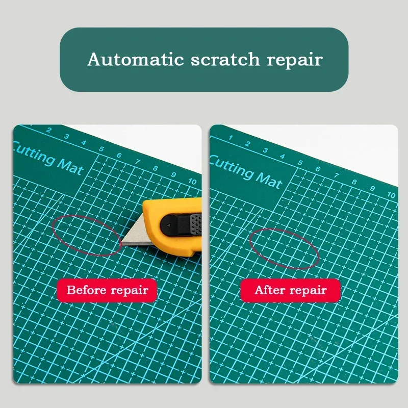 자가복원 PVC 커팅 매트 A3 A4 A5 양면 DIY 공예 패치워크 모델 커팅 패드
