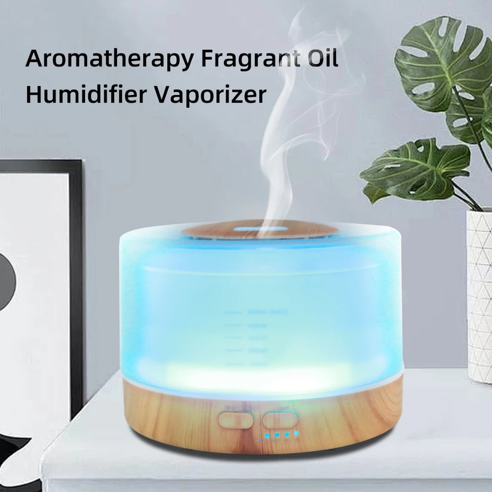 500ml Essential Oil Diffuser with Relaxing Oils