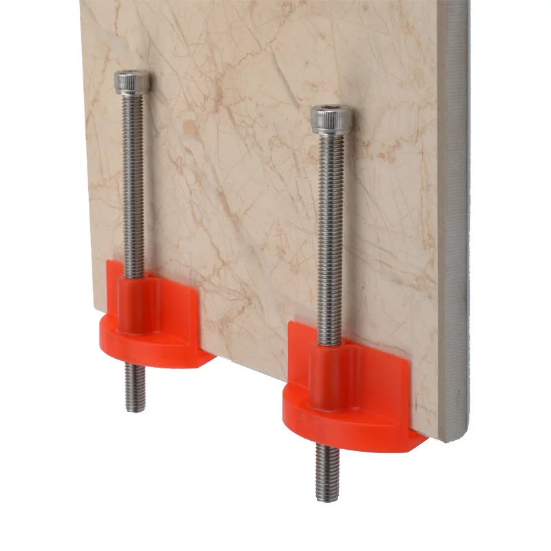 1pcs Manual tile Locator Wall Tiles regulator Height Adjustment Positioner Leveler Ceramic Fine Thread Rising Construction Tool tile leveling clips,tile leveling tools