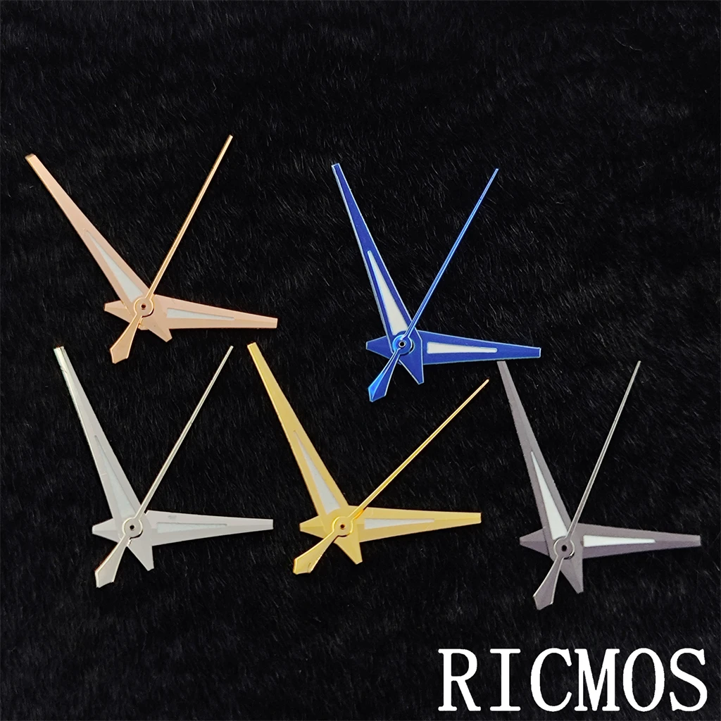 Premium Luminous Watch Hands in Assorted Colors - Blue, Gold, Rose, Silver, Gunmetal