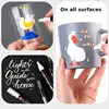 1/2pcs Uni Poscas Acrylic Markers PC-1M-3M-5M Permanente Waterproof Art Pens Graffiti Marker Advertising Poster Drawing Tools 6