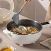 4.5L Smart Electric Frying Pot Multifunctional Electric Cooker Non-stick Frying Pot Large Capacity Electric Hot Pot 1~4 People 1