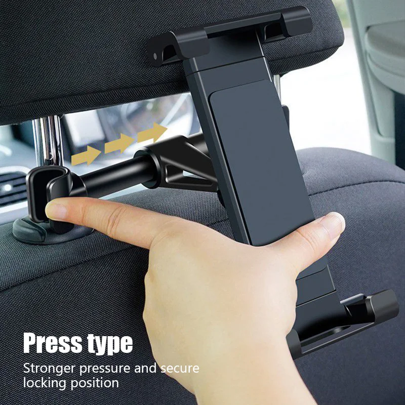 Car Tablet Stand Phone Holder 4.7-12.9 inch Tablet Back Seat Mount Bracket in Cars Phone Stand Support for iPhone iPad