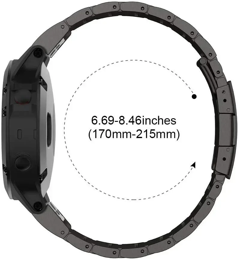 Titanium Quickfit Strap - 26mm & 22mm Metal Release Watch Band