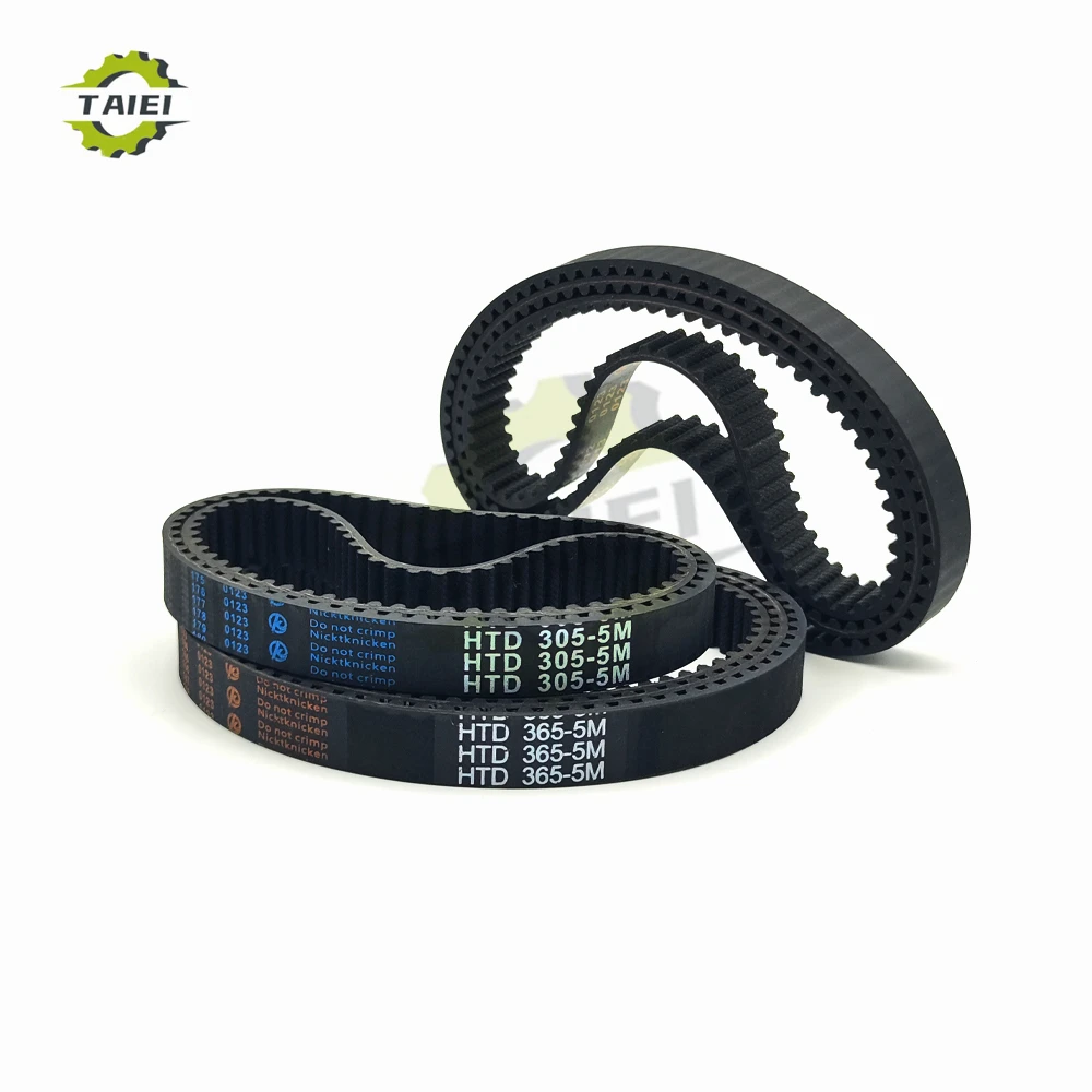 HTD 5M 동기식 벨트 길이 1435 1440 1445 1450 1455 1460 1465 1470 1475 1480 1490 1495 1500 1510mm 폭 10-30mm 타이밍 벨트