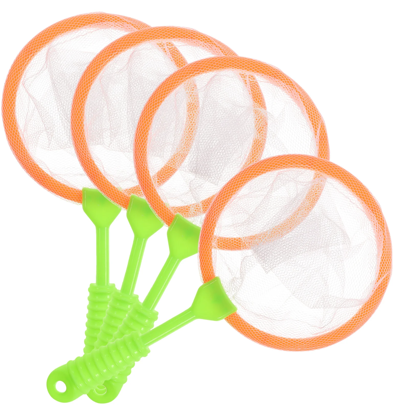 

4 Pcs Kids Fishing Net Playset Bug Catcher Nets Beach Out Door Toys Telescopic Butterfly Insect Collecting