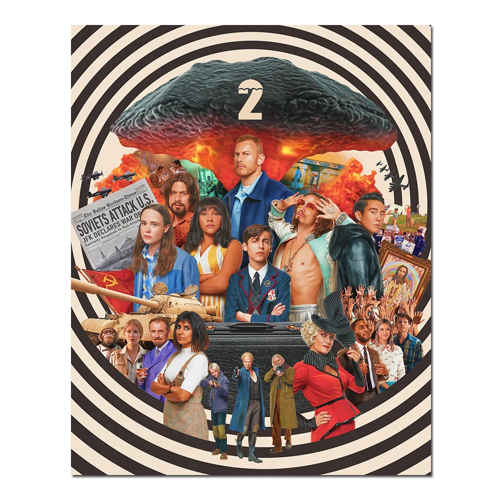 

The Umbrella Academy 2020 TV Series Art Print Silk Poster Home Wall Decor