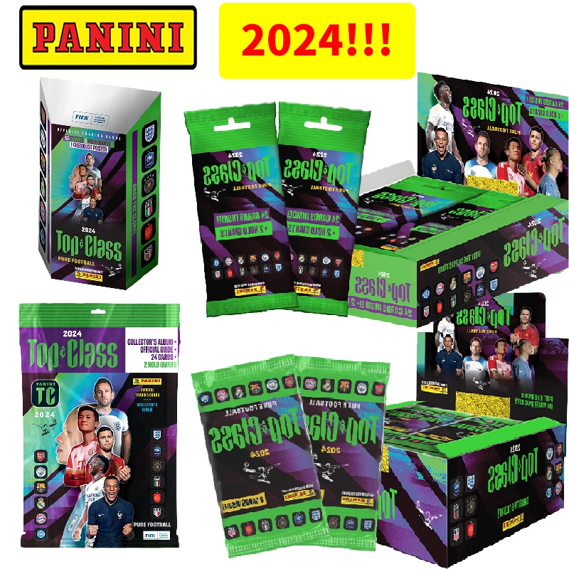 2024 Top Class Panini Kylian Sanmi Mbappe Lottin Football Star Rare Collection Gioco Di Carte Giocattoli Regalo Di Compleanno Di Natale Scatola Intera