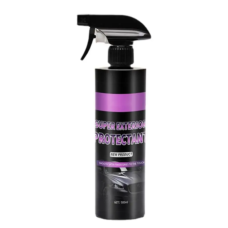 

500mlCar Cleaner Spray Non Greasy Polishing Spray Cleaner Spray Accessories Liquid Wax Polish Restore Cleaner Preventing Damage.
