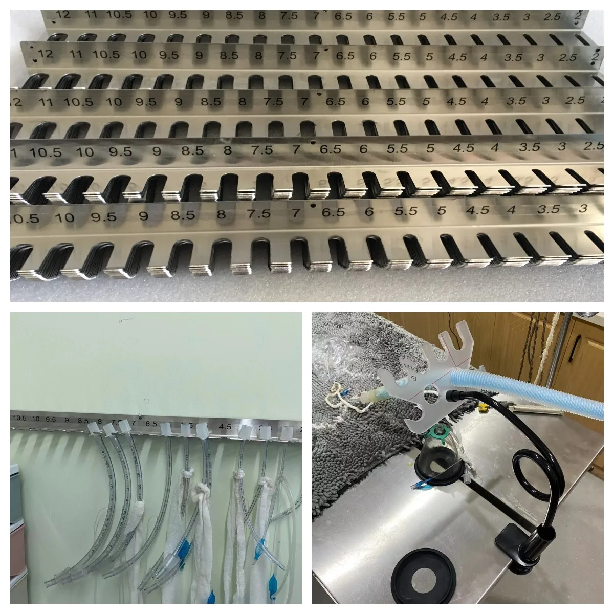 Disposable Endotracheal Tube Holder Pet intubation bracket respiratory circuit tube bracket endotracheal intubation