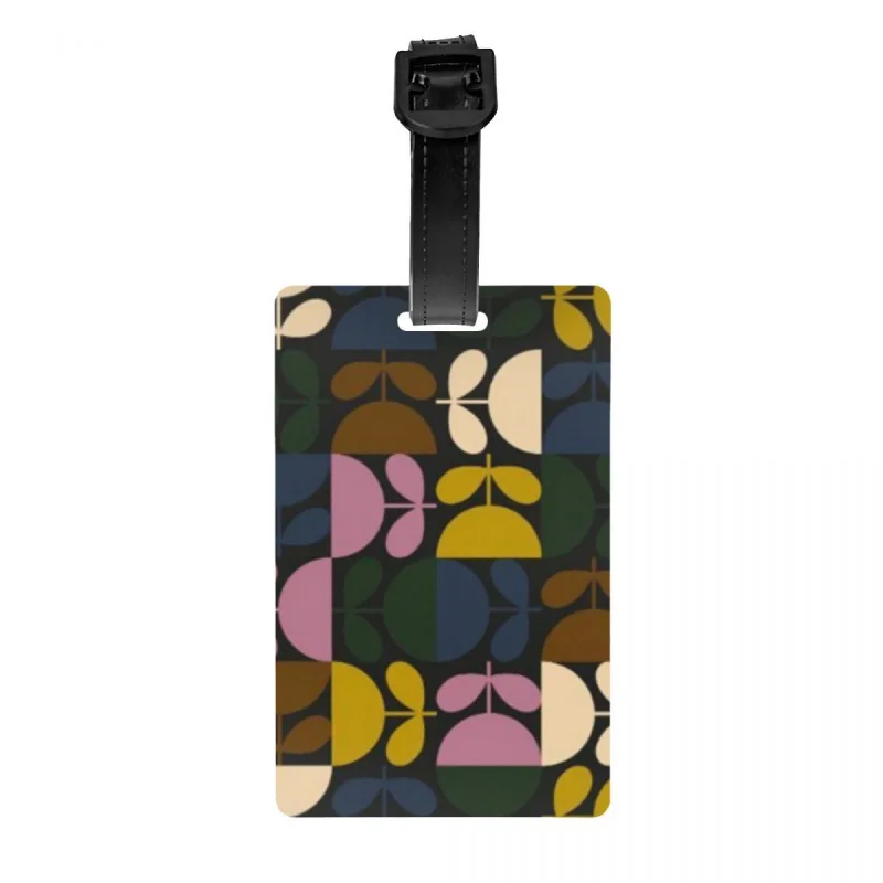 

Orla Kiely Multi Stem Luggage Tag Abstract Scandinavian Floral Suitcase Baggage Privacy Cover ID Label