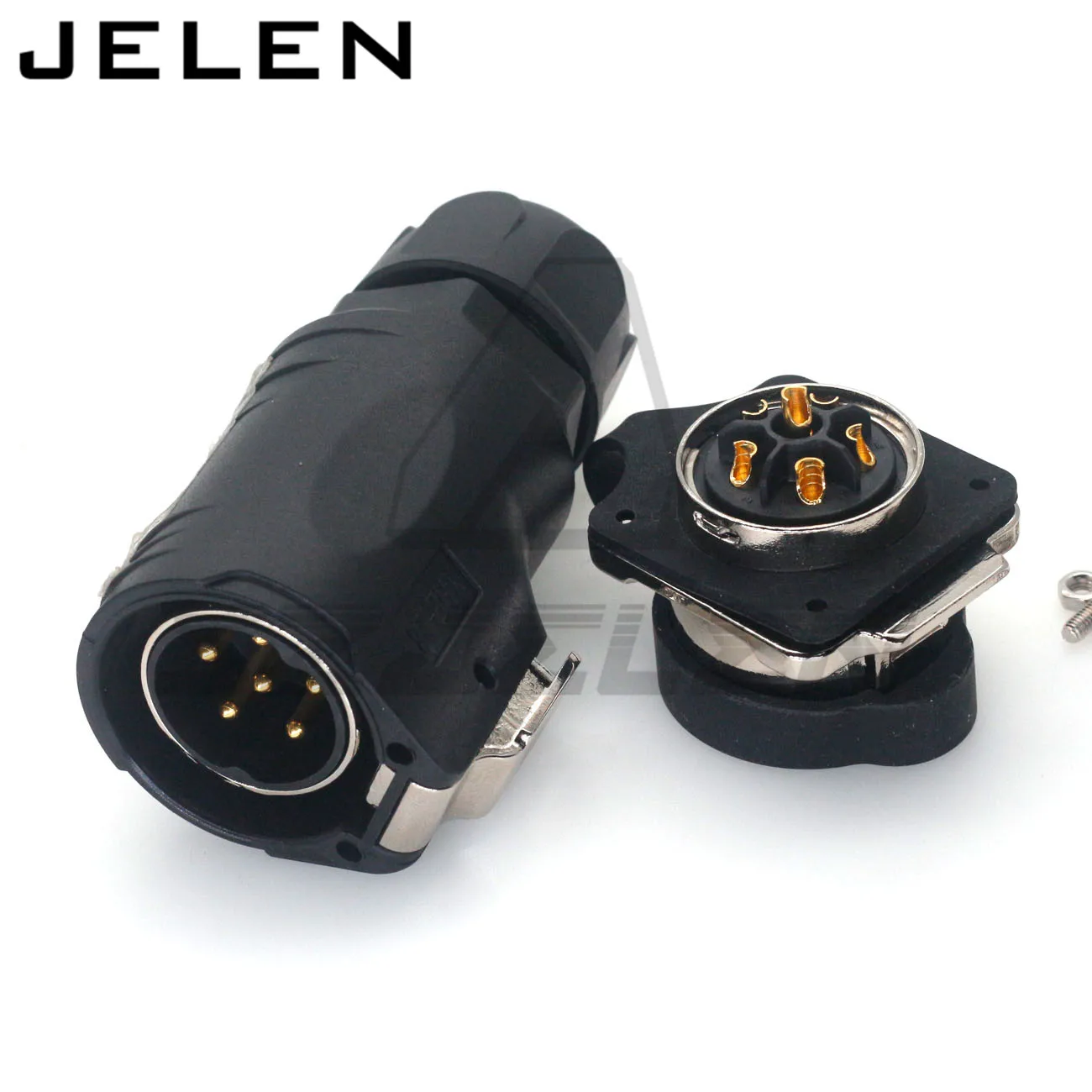 XHE28 Waterproof connector 6 Pin Electric cable aviation connectors
