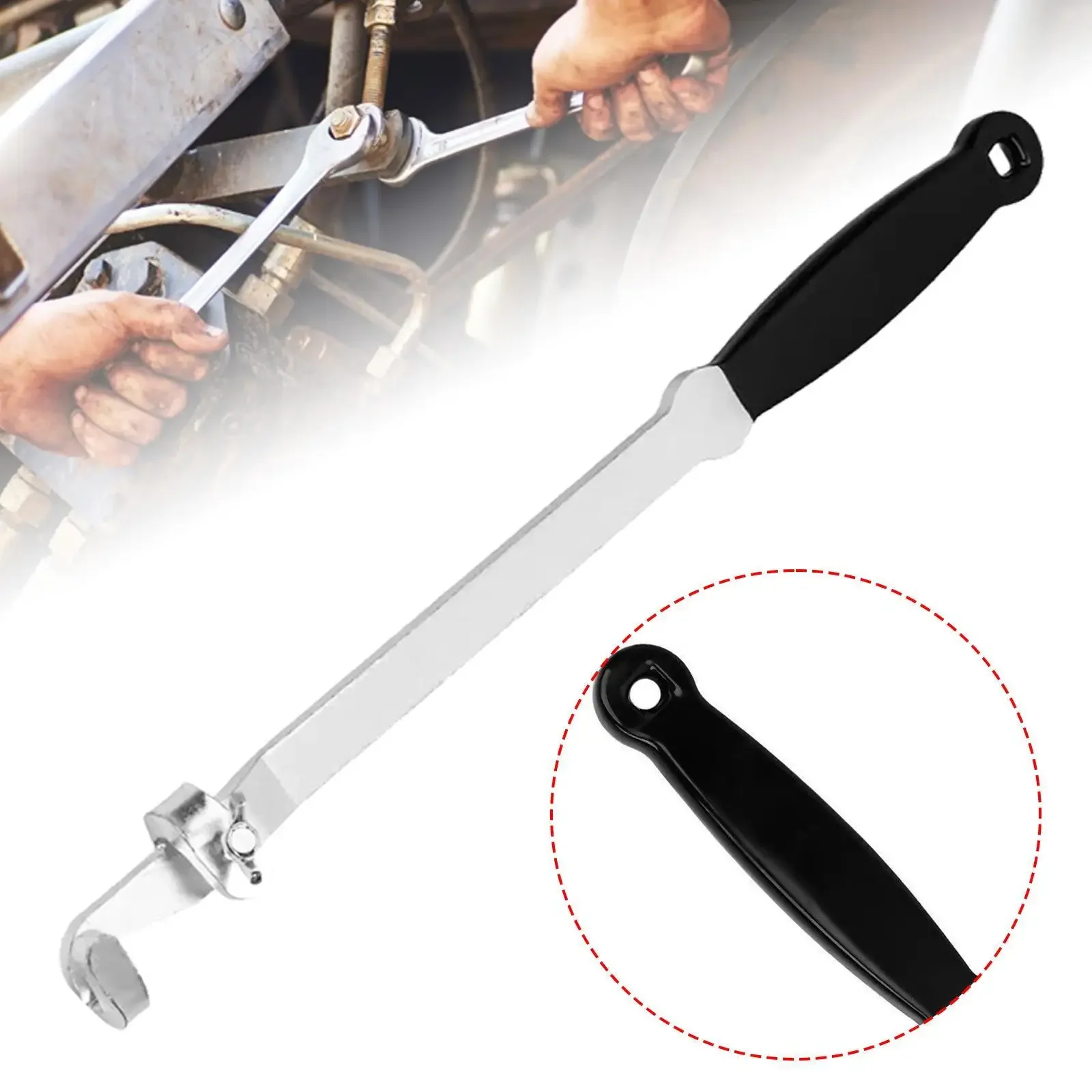 Wrench Extender Tool Bar Auto Repair Multipurpose Portable Extra Long 40cm Wrench Extension Bar for Garage DIY Home